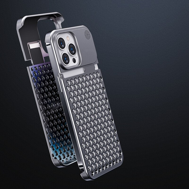 Aluminum Alloy iPhone Hard Case –