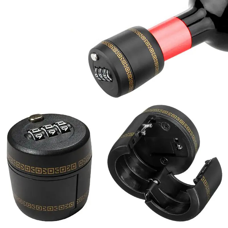 Secure Combination Lock for Bottles