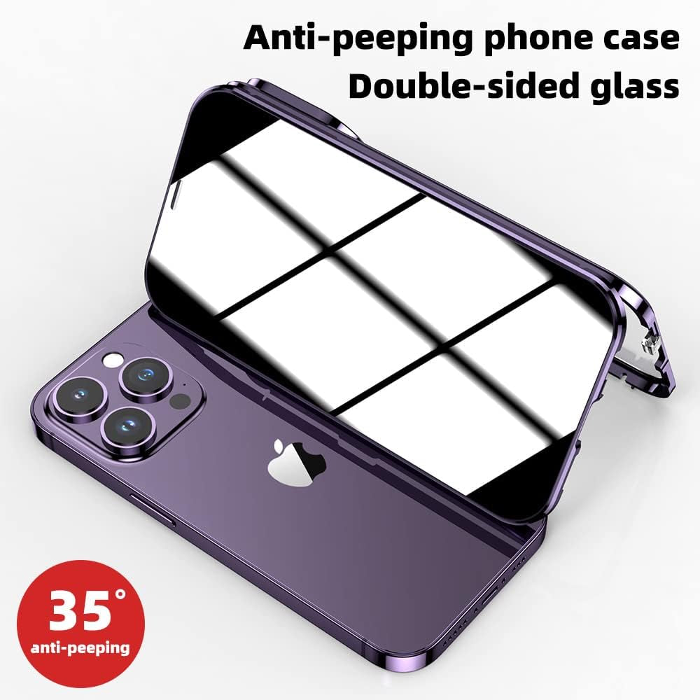 Anti-Peep Privacy Magnetic Adsorption Case for iPhone –