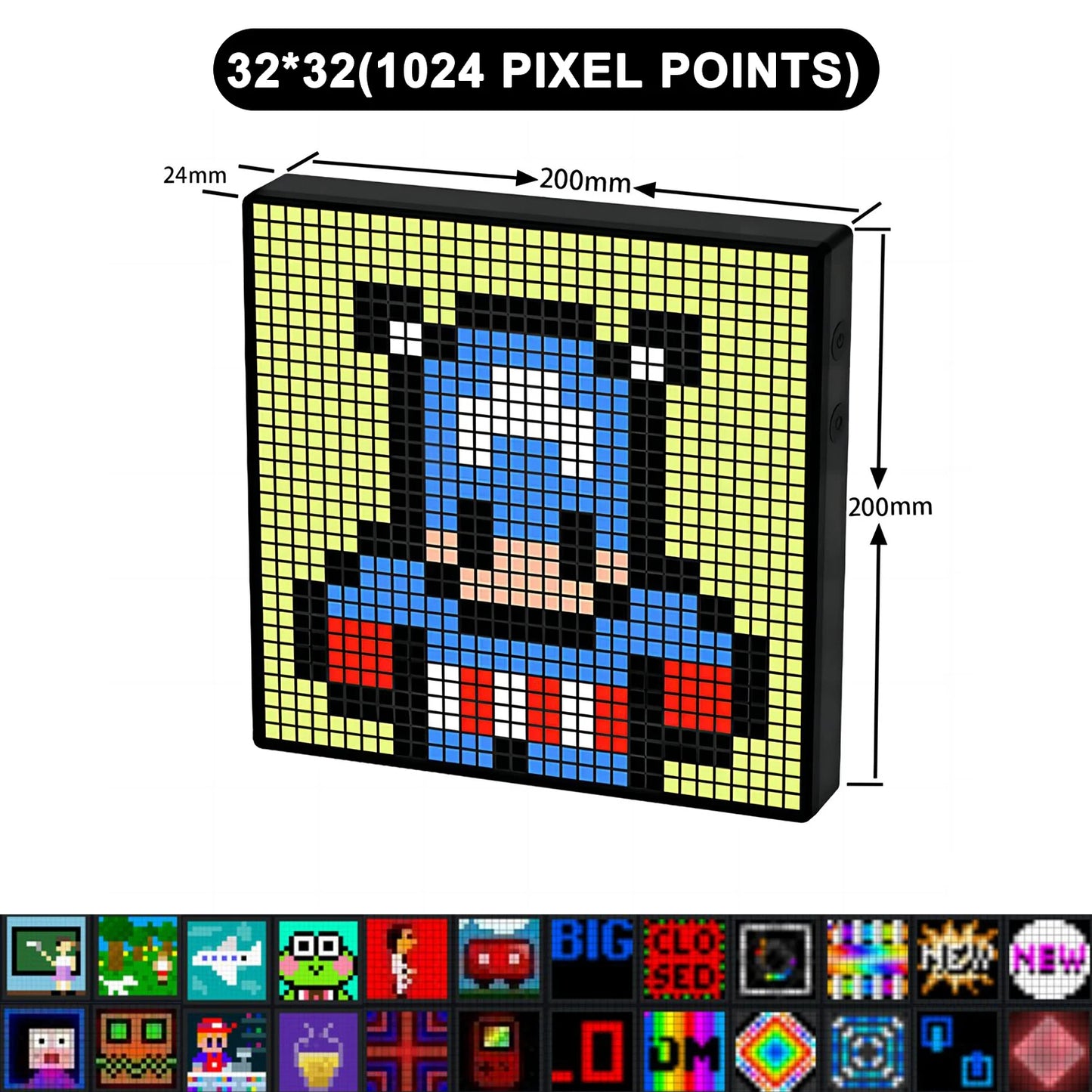 Smart LED Matrix Pixel Display RGB –