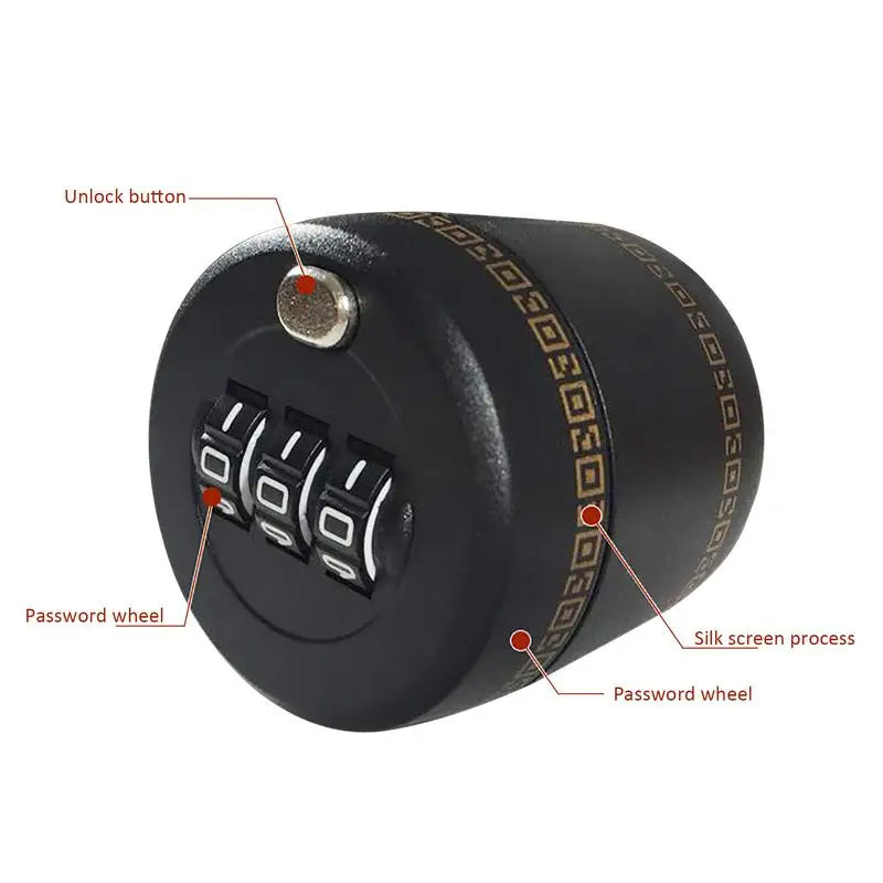 Secure Combination Lock for Bottles