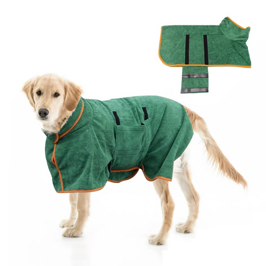 Dog Bathrobe Towel –