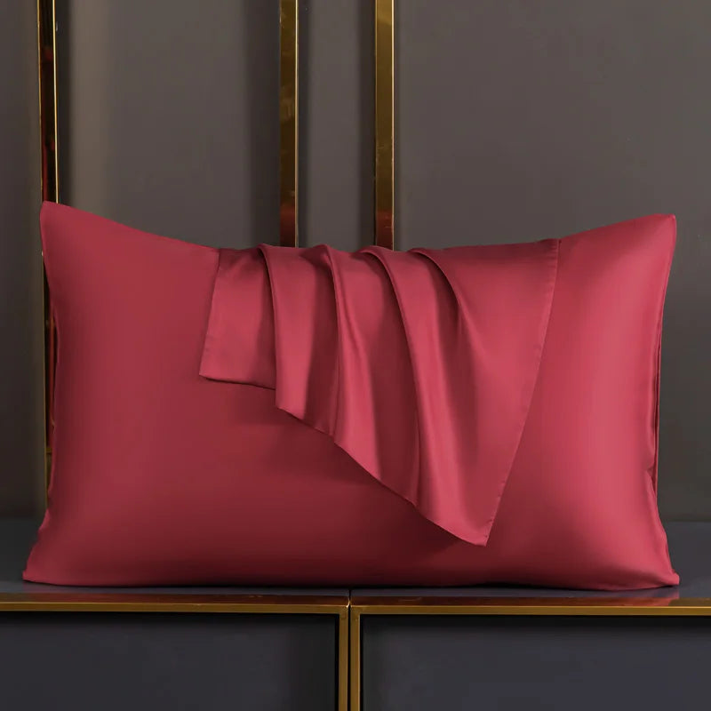 100% Natural Mulberry Silk Pillow Case –