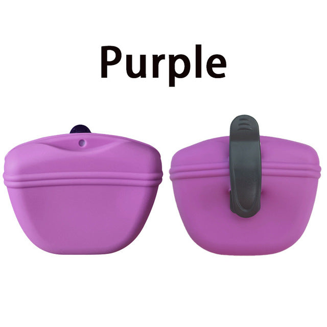 Silicone Dog Treat Bag –