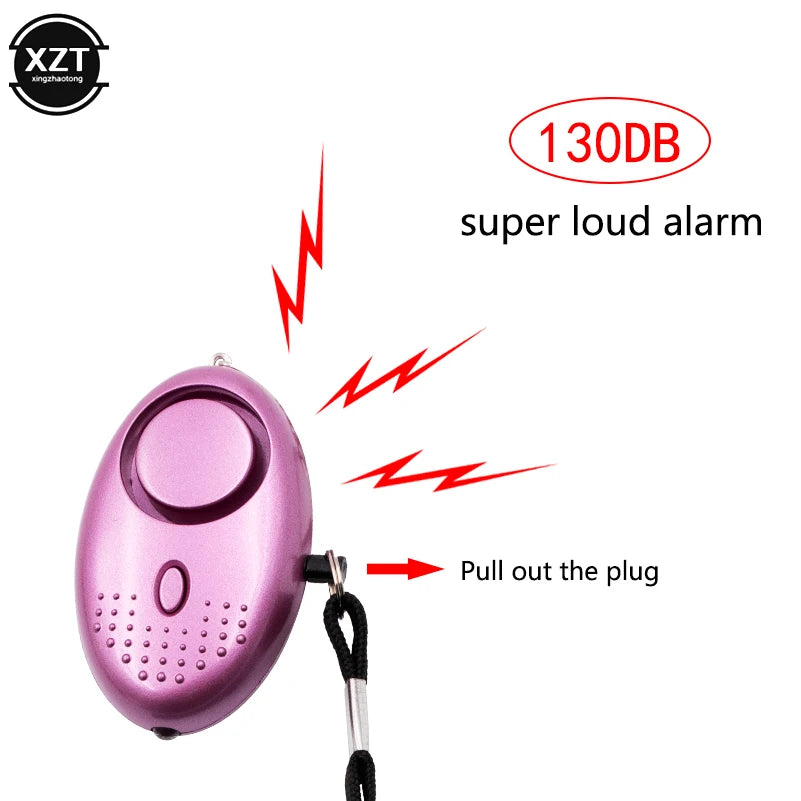 130dB Personal Safety Alarm – Compact and Powerful Defense Siren for Instant Protection –