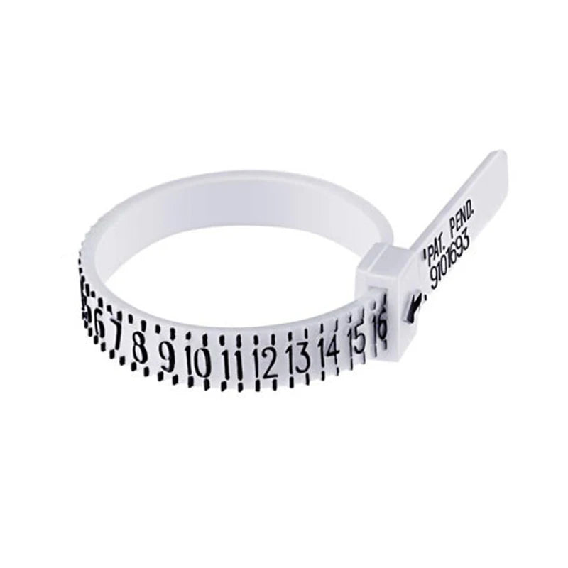 Ring Ruler Measurer Finger Coil Ring Sizing Tool UK Size US Size Measurements Ring Sizer Accessory Insert Guard Tightener Tools –