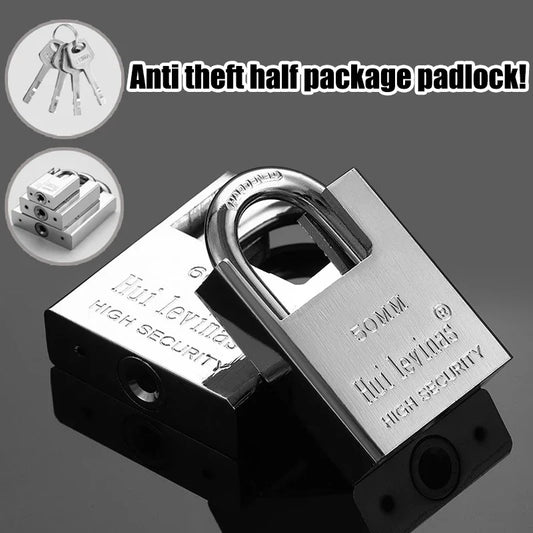 40mm Stainless Steel Padlock – Durable, Anti-Theft & Waterproof Security Solution –