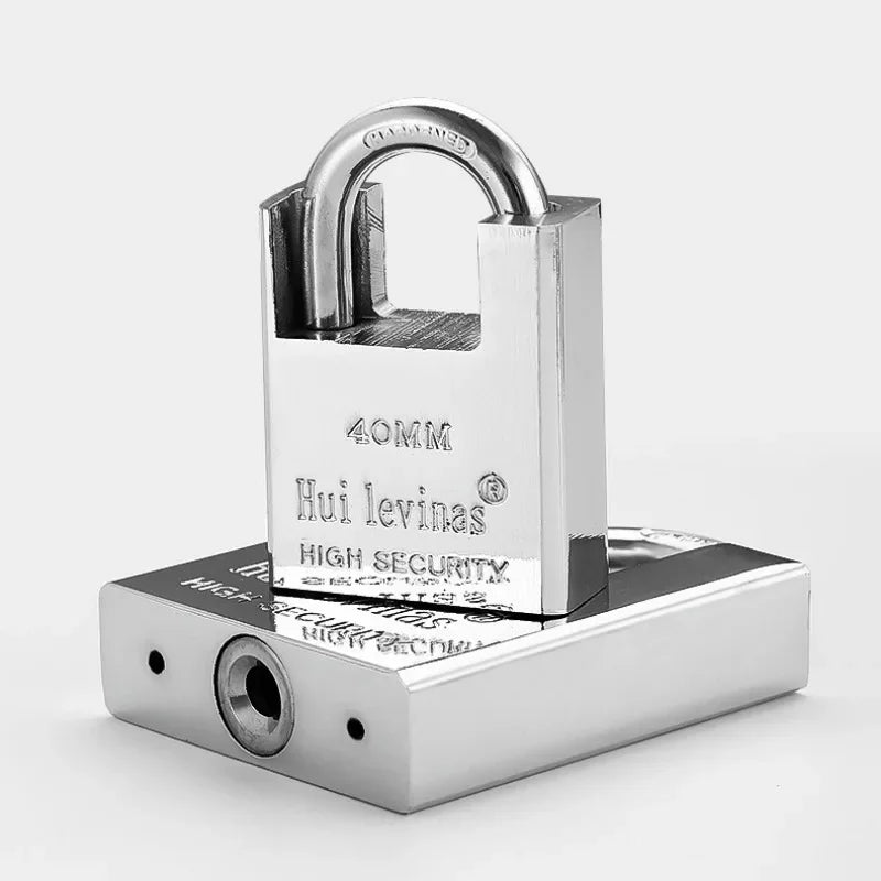 40mm Stainless Steel Padlock – Durable, Anti-Theft & Waterproof Security Solution –