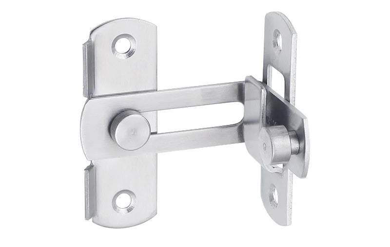 90° Right Angle Sliding Barn Door Latch – Secure Lock for Gates, Cabinets, and Closets