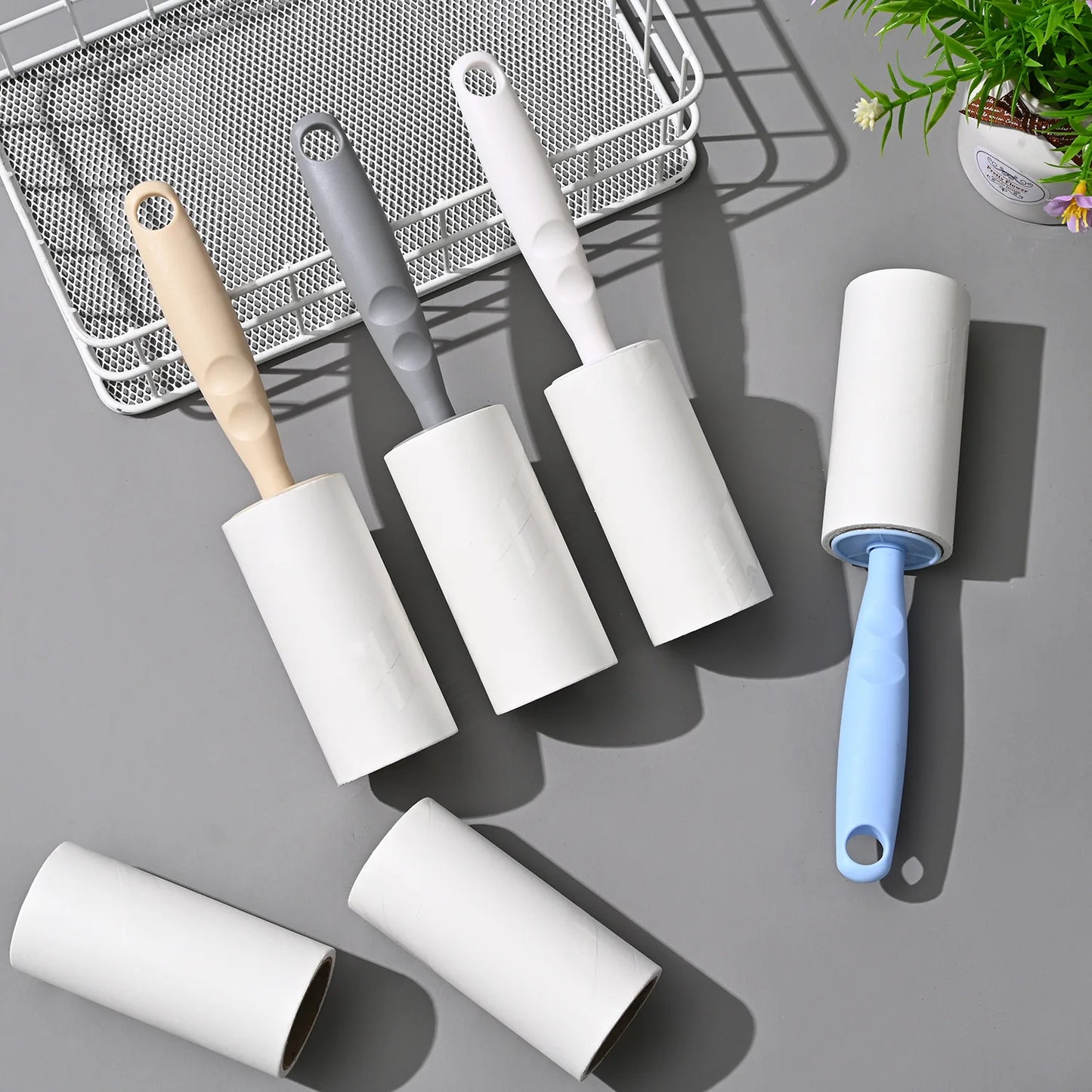 Safe Stash Storage Sight Secret Tearable Roll Paper Sticky Roller Dust Wiper Replaceable Cleaning Brush Tool For Pets –