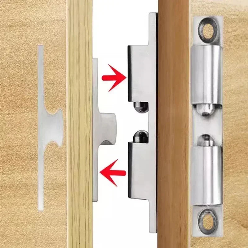 Combination Password Hasp Lock – Security Slide Latch for Cabinets and Small Doors