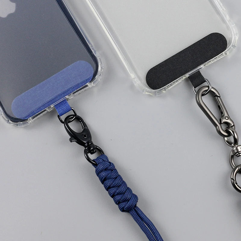 Built-in Phone Case Secures Card Gasket Phone Lanyard Carabiner Detachable Adjustable Neckband Clip Snap Cord Rope Patch –