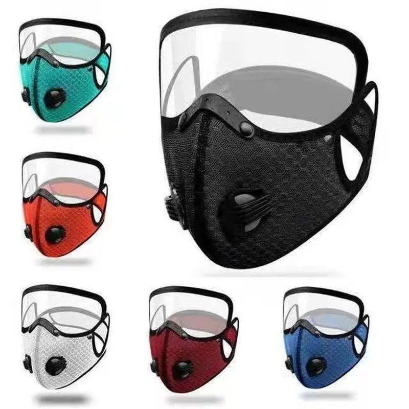 Cycling Protective Belt Filter Mask Outdoor Running Sports Dustproof Warm Mask Lens Removable –