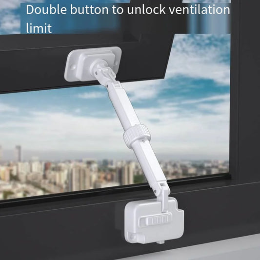 Child Safety Window Lock – ABS Stopper for Falling Prevention and Baby Protection