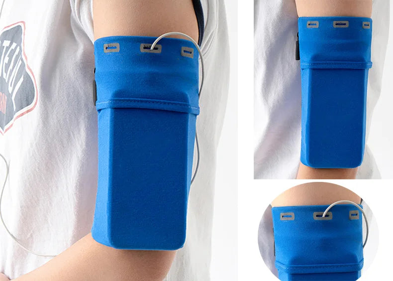 Running Mobile Phone Arm Bag Sport Phone Armband Bag Waterproof Running Jogging Case Cover Holder for IPhone Samsung –