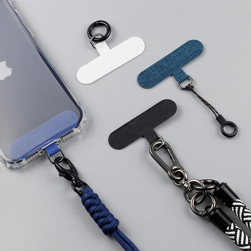 Built-in Phone Case Secures Card Gasket Phone Lanyard Carabiner Detachable Adjustable Neckband Clip Snap Cord Rope Patch –