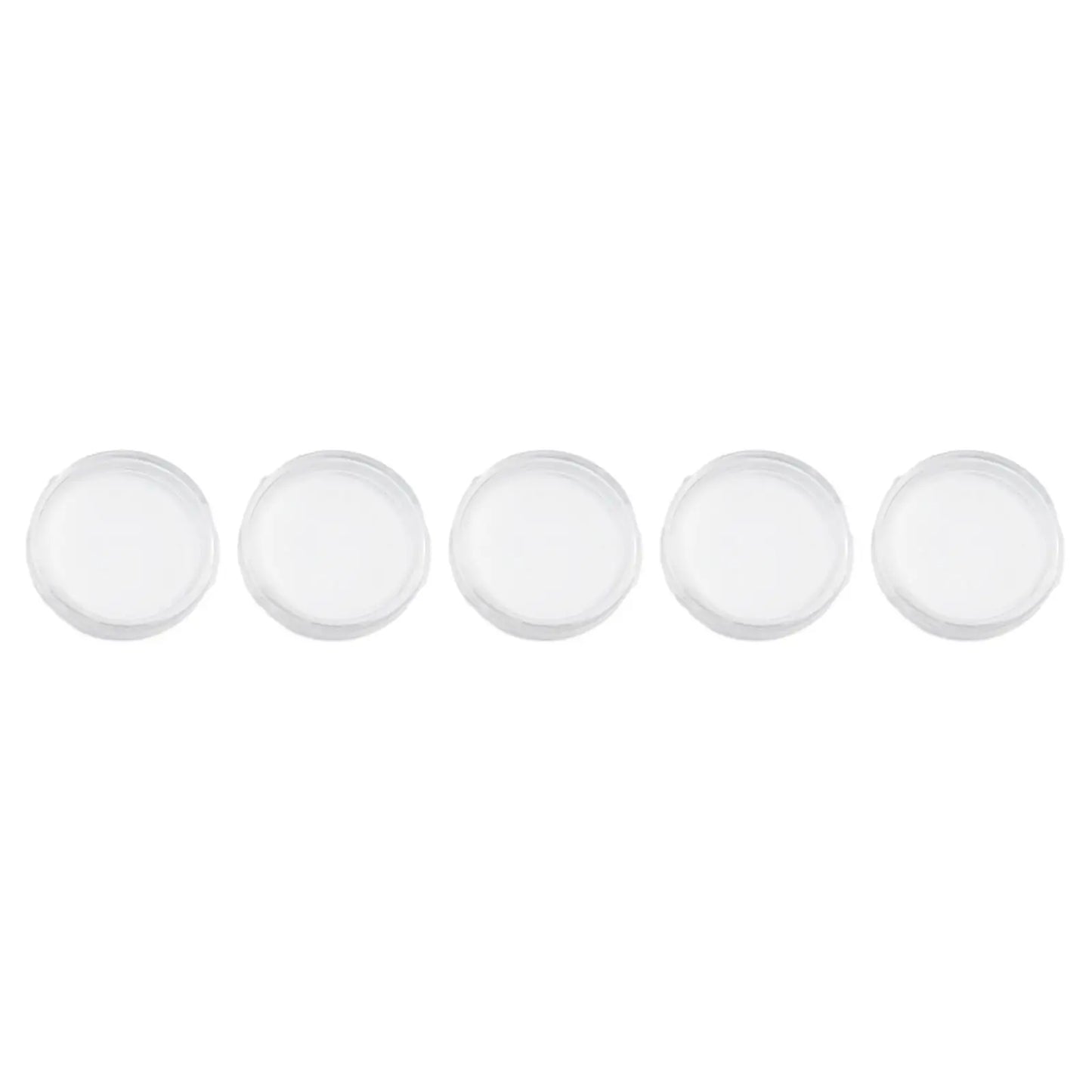 100-Piece 16mm Transparent Coin Display Capsules –