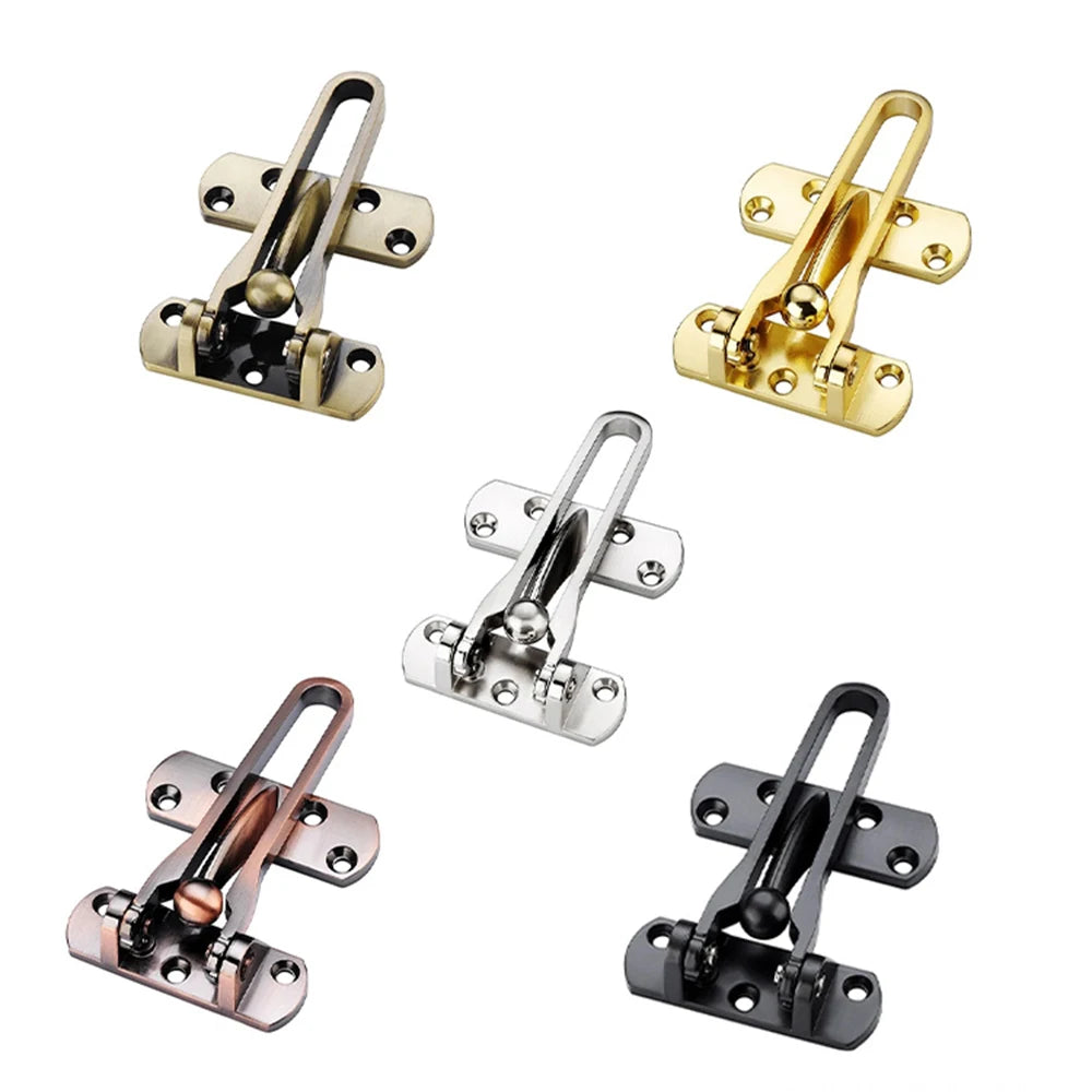 Anti-theft Buckle Door Bolt Door Lock Buckle Hasp Door Anti-lock Buckle Household Thickening Mute Anti-rust –