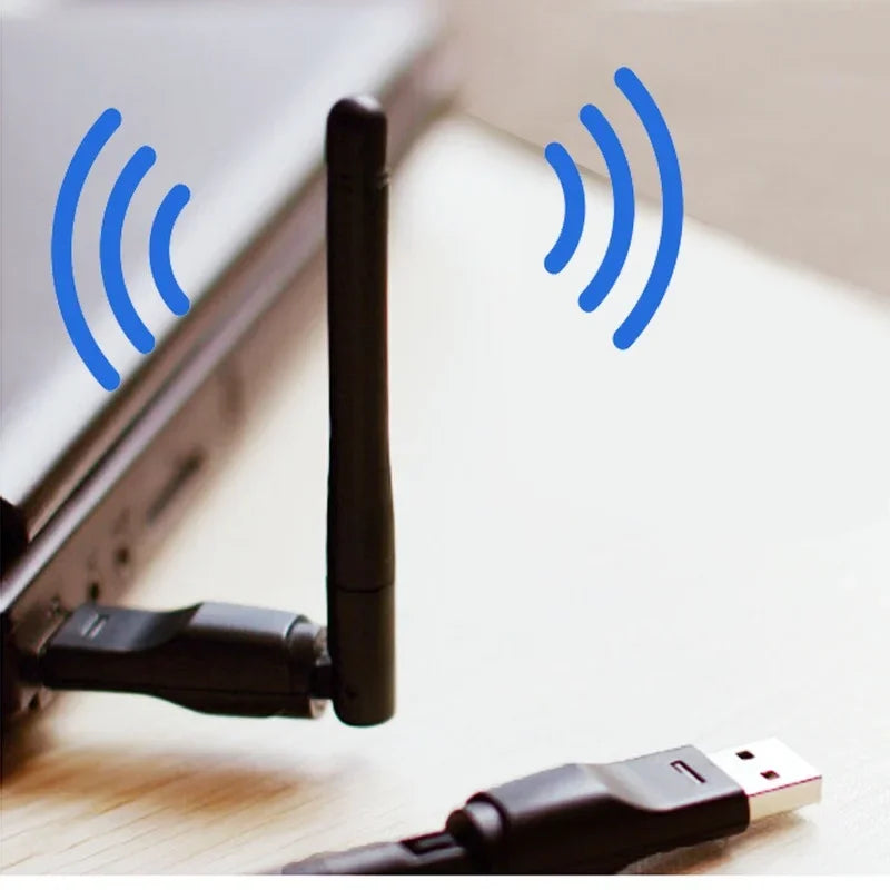 150Mbps Mini USB WiFi Adapter – Compact MT7601 Wireless Network Card for PC