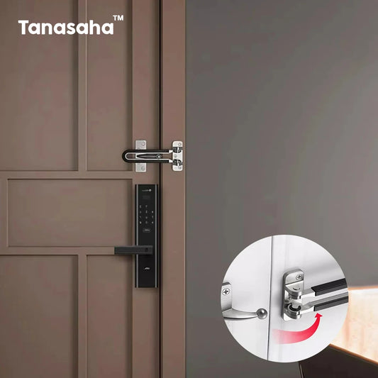 Anti-theft Buckle Door Bolt Door Lock Buckle Hasp Door Anti-lock Buckle Household Thickening Mute Anti-rust –