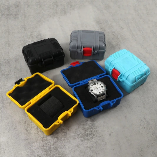 Sleek Waterproof Watch Storage Case –