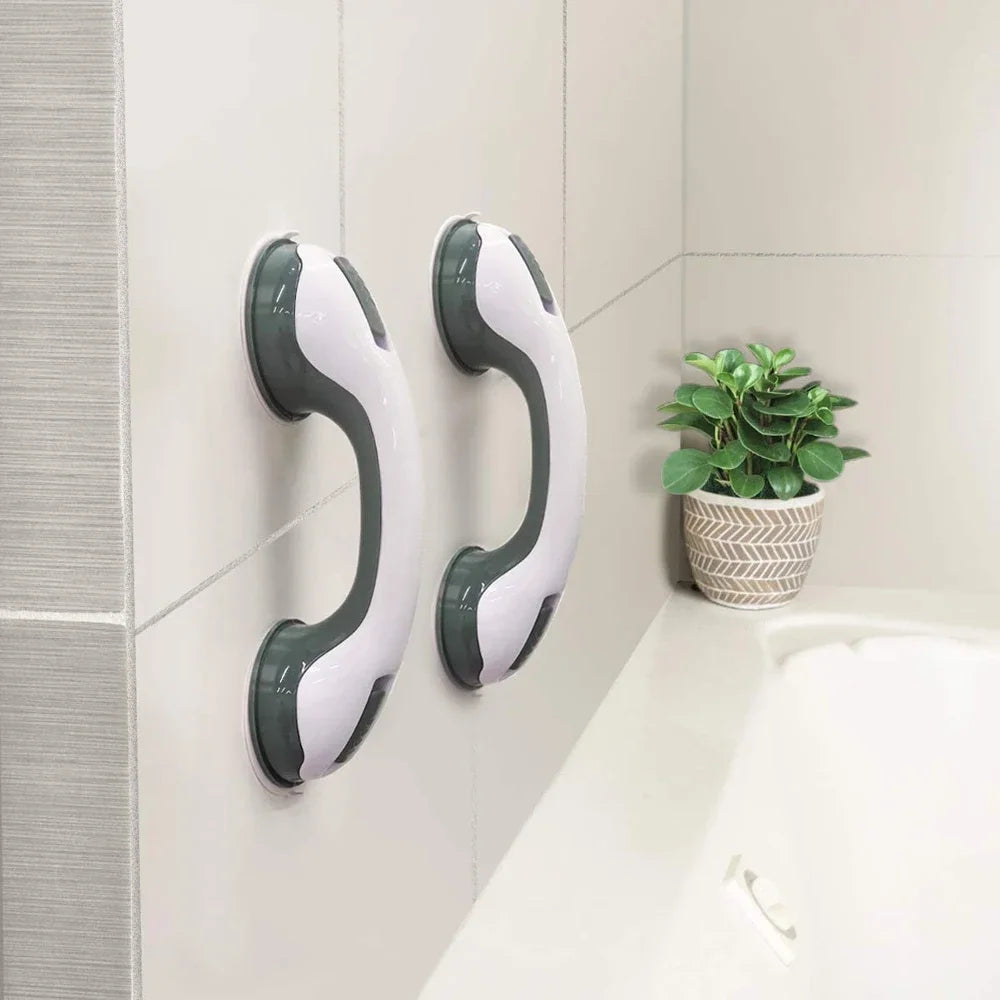 Shower Handle Safety Helping Handle Anti Slip Support Toilet Bathroom Safe Grab Bar Handle Vacuum Sucker Suction Cup Handrail –