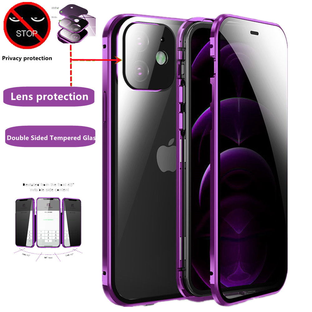 Anti-Peep Privacy Magnetic Adsorption Case for iPhone –