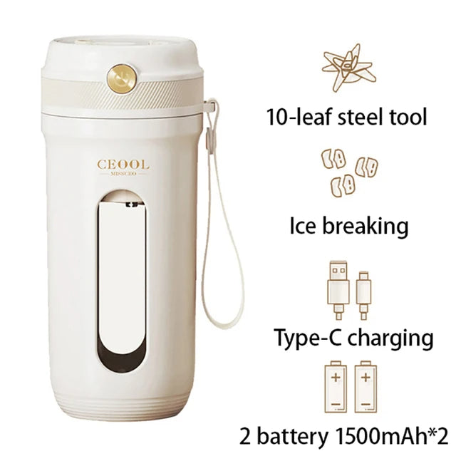 10 Blades Electric Portable Blender –