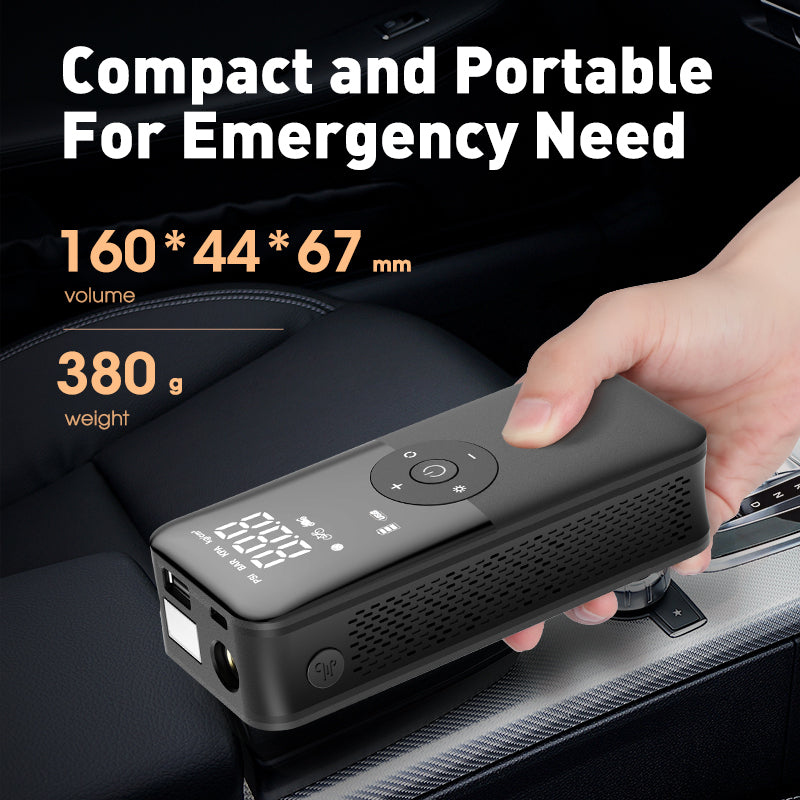 Rechargeable Portable Digital Air Tire Pump Compressor –