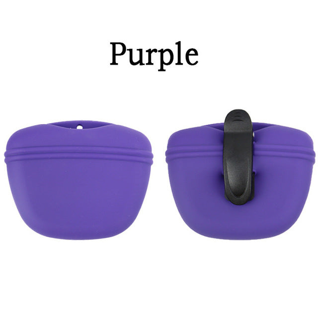 Silicone Dog Treat Bag –